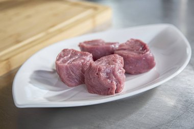 Kalbfleisch Auf Zimmertemperatur erwärmen lassen